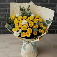 Букет цветов из:  Розы в Гелдагане