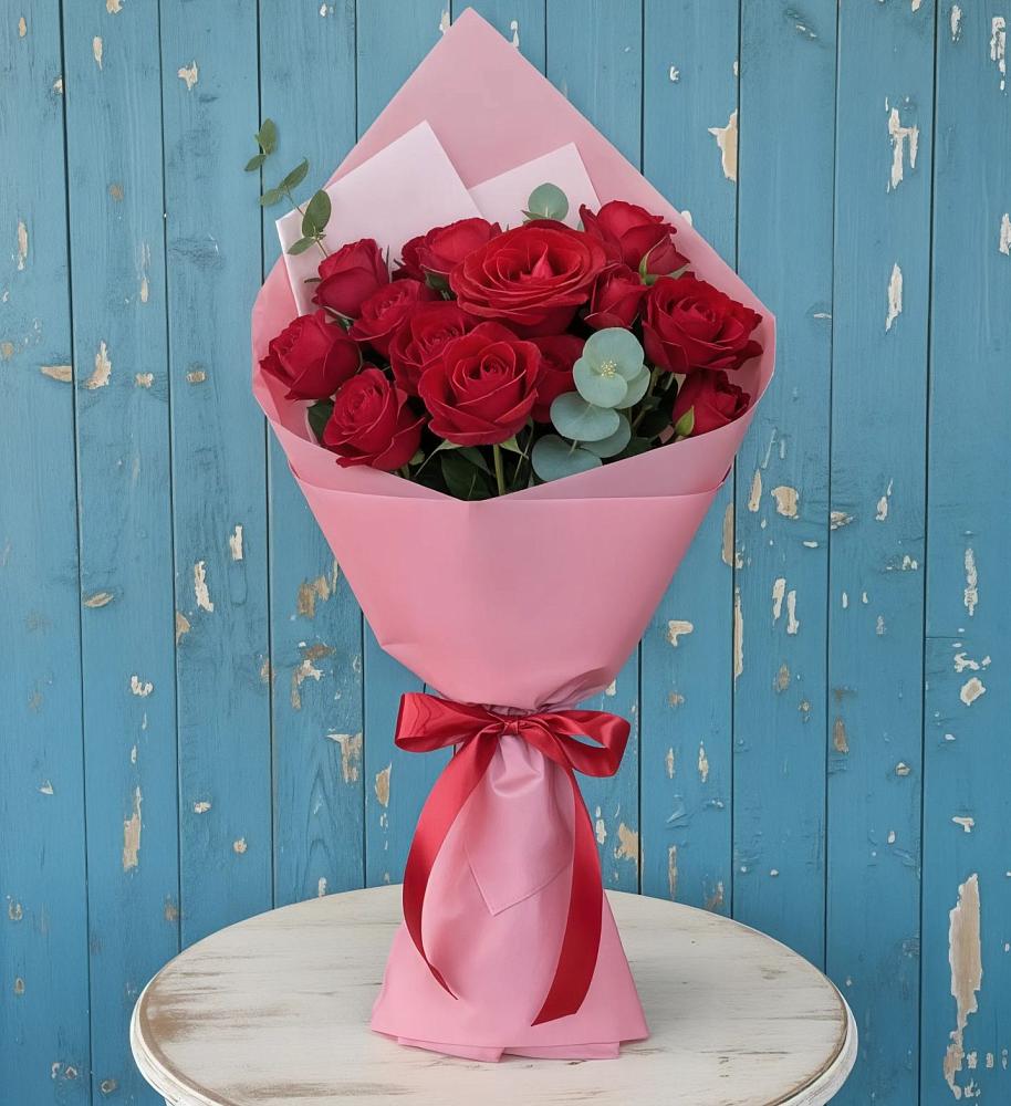 Букет цветов из: Розы в Гелдагане