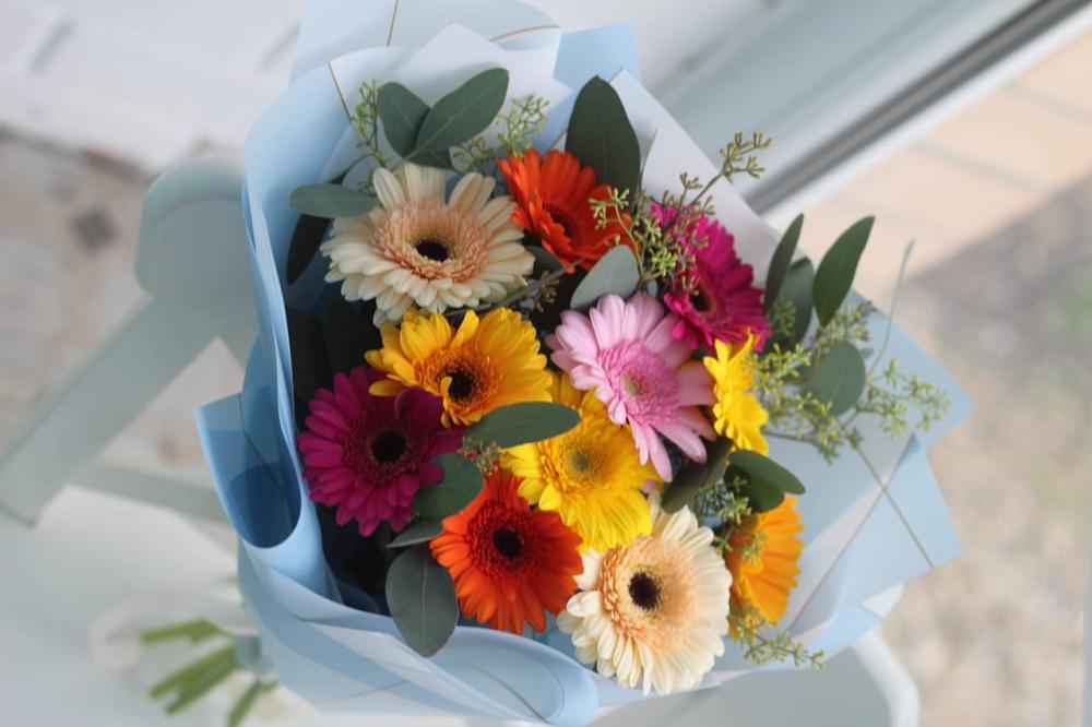 Букет цветов из: Герберы в Гелдагане