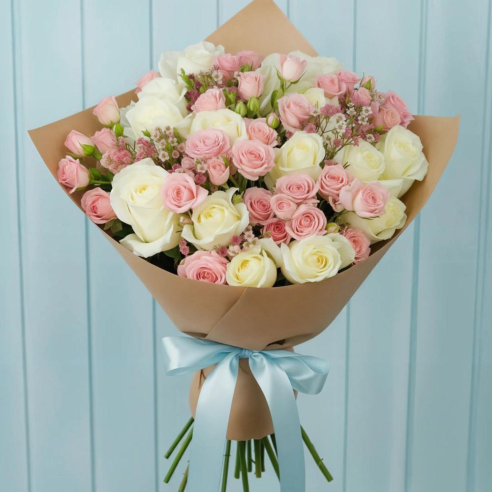 Букет цветов из: Розы в Гелдагане