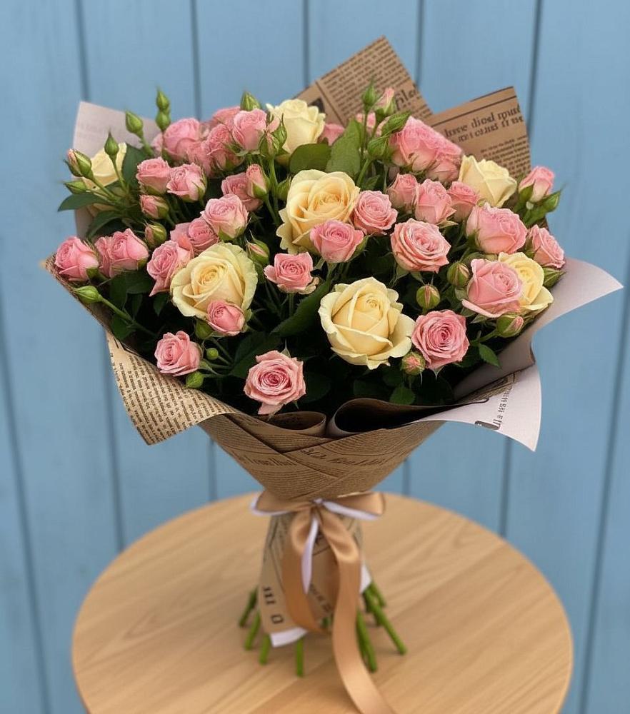 Букет цветов из: Розы в Гелдагане