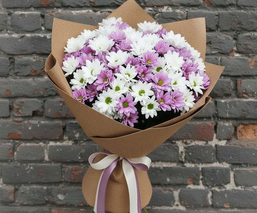 Букет цветов из: Хризантемы в Гелдагане