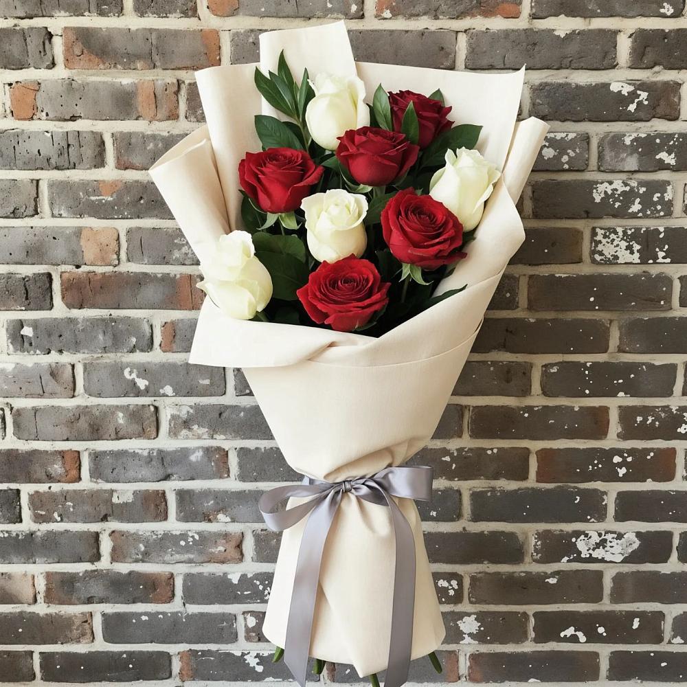 Букет цветов из: Розы в Гелдагане