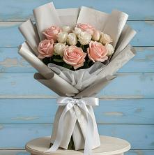 Букет цветов из:  Розы в Гелдагане