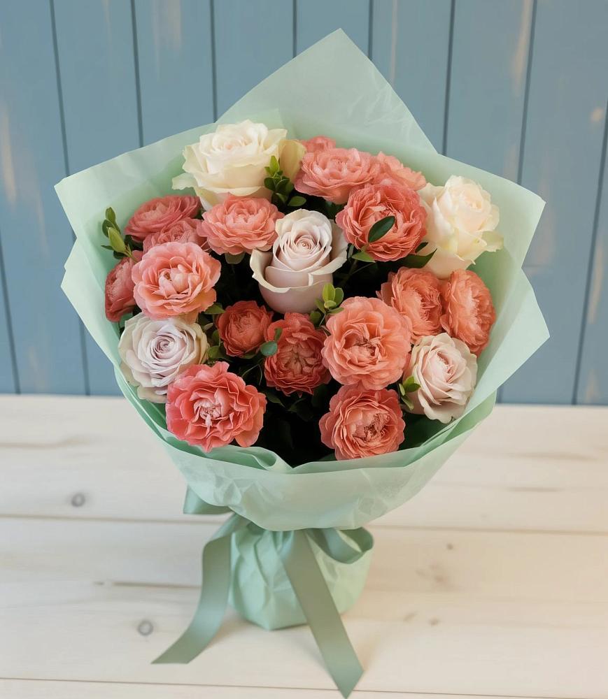 Букет цветов из: Розы в Гелдагане