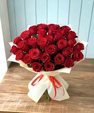 Букет 29 Красных роз в Гелдагане