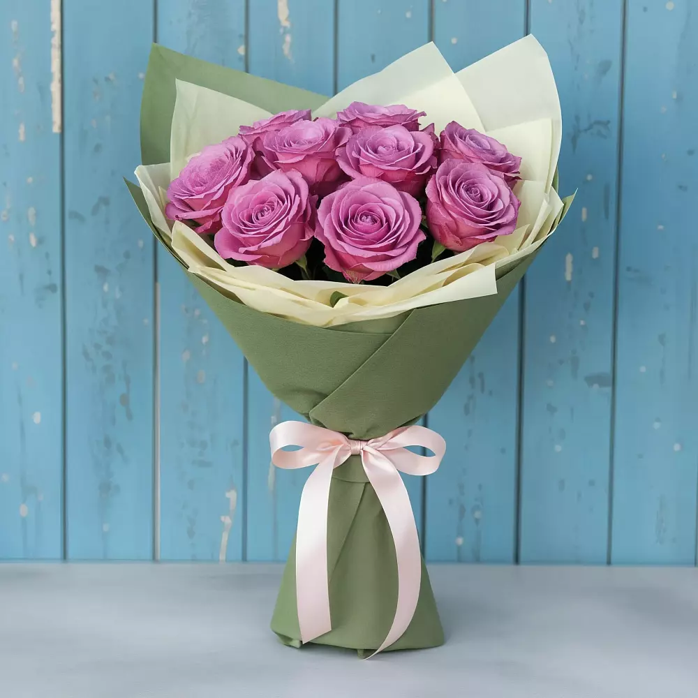 Букет Розы Фёрст Леди в Гелдагане