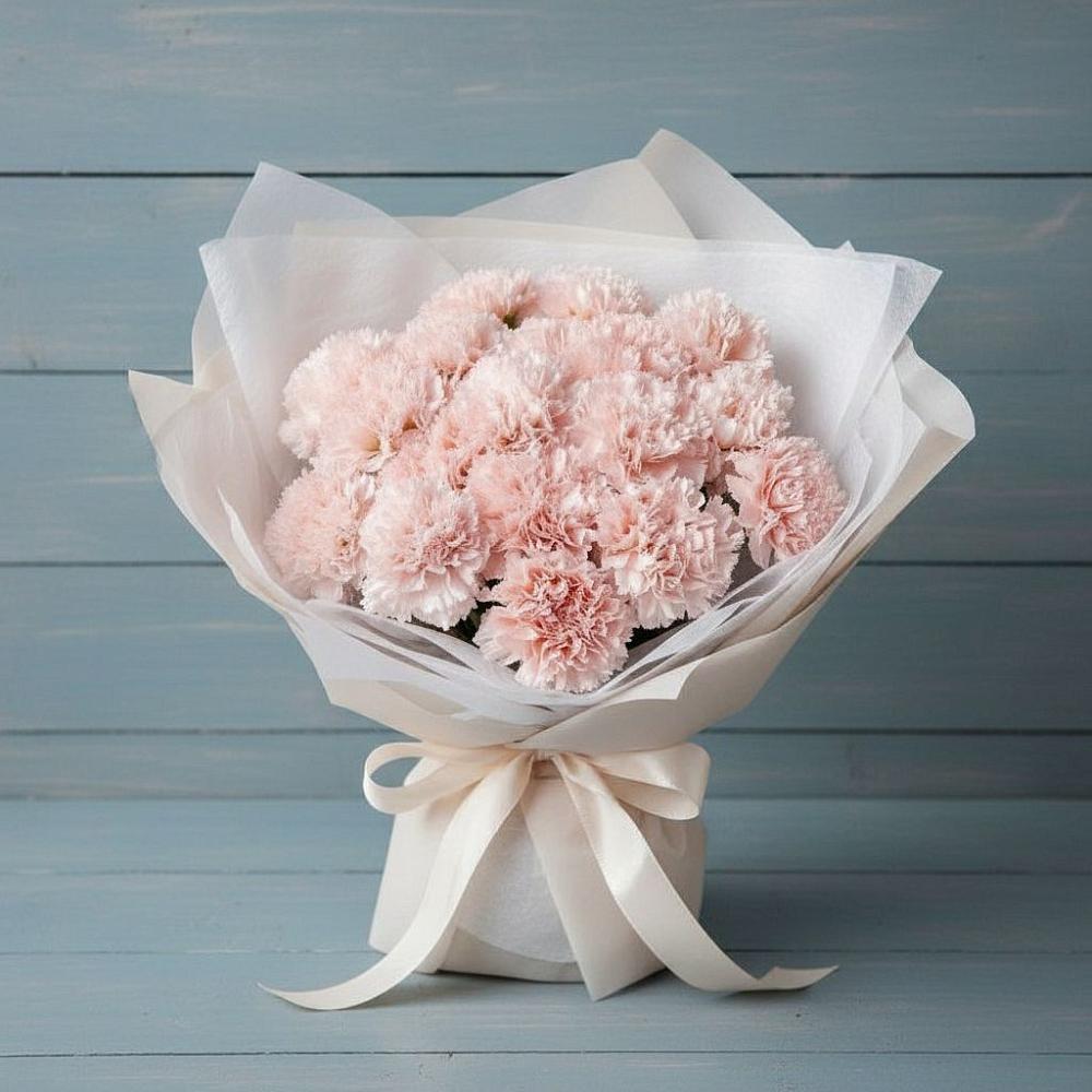 Букет цветов из: Гвоздики в Гелдагане