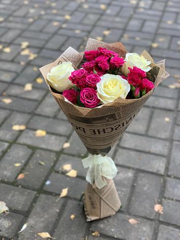 Букет цветов из: Розы в Гелдагане