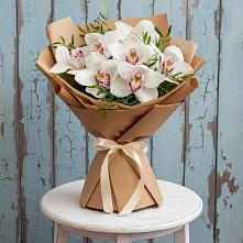 Букет цветов из:  Орхидеи и Розы #REPLACE_PRED# Гелдагане